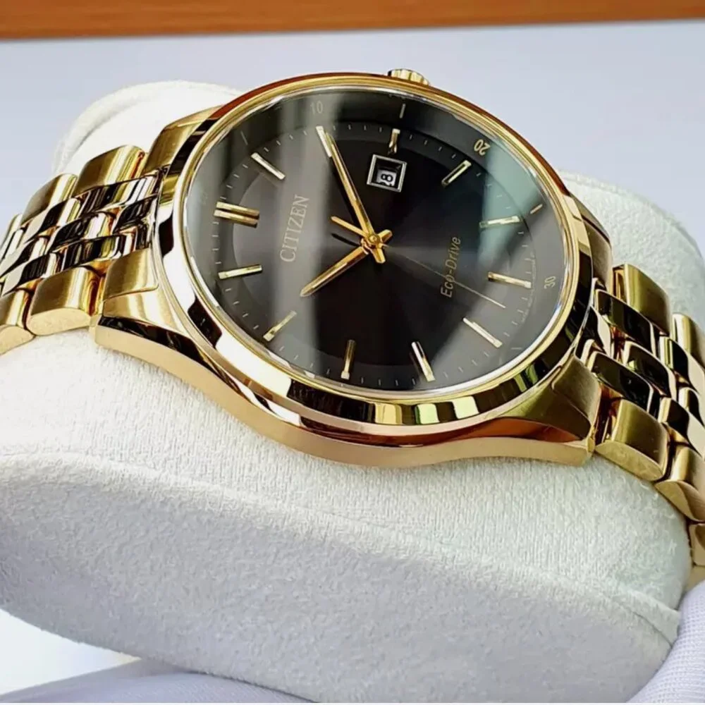 Citizen Gold Men's Black Dial 41mm Watch